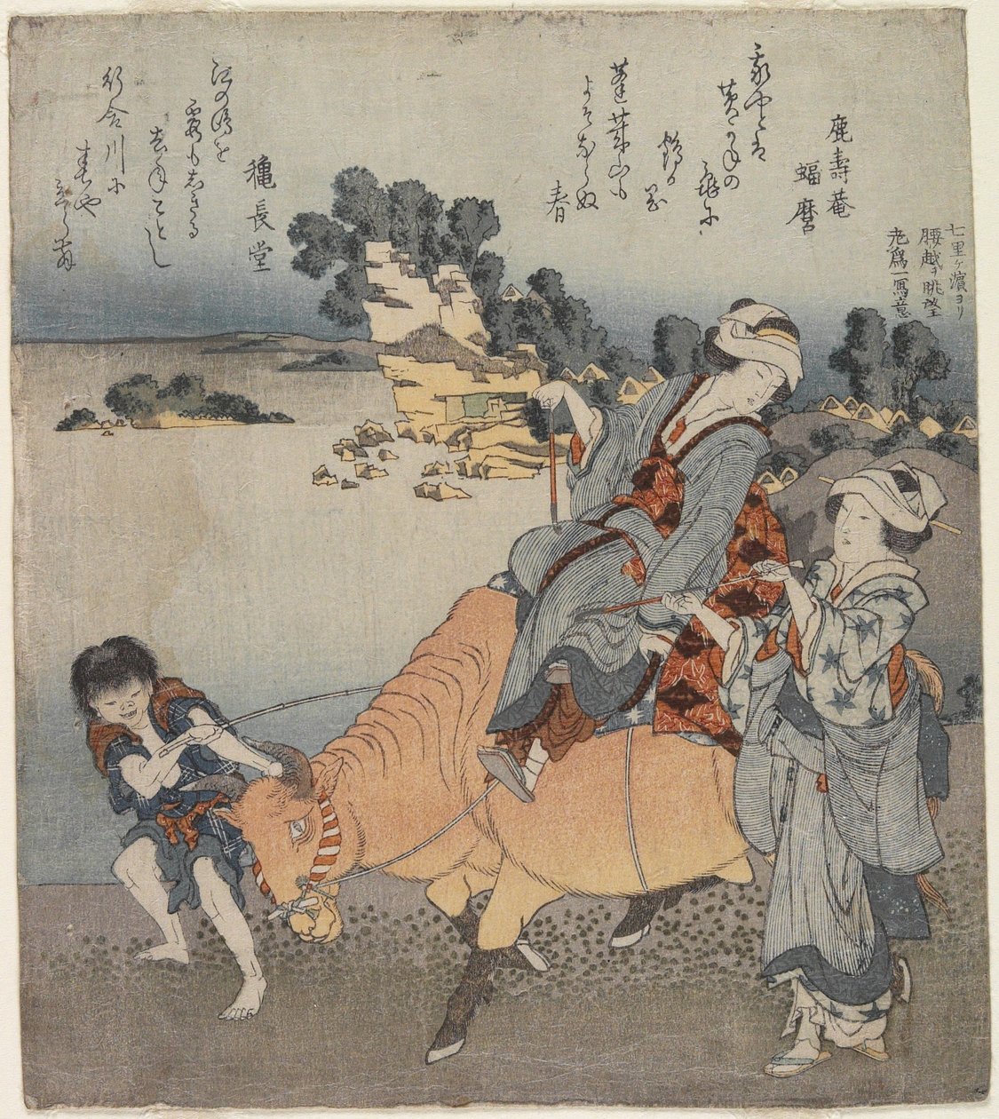 Vue de Shichiri-ga-hama, 1820-1834 - Katsushika Hokusai