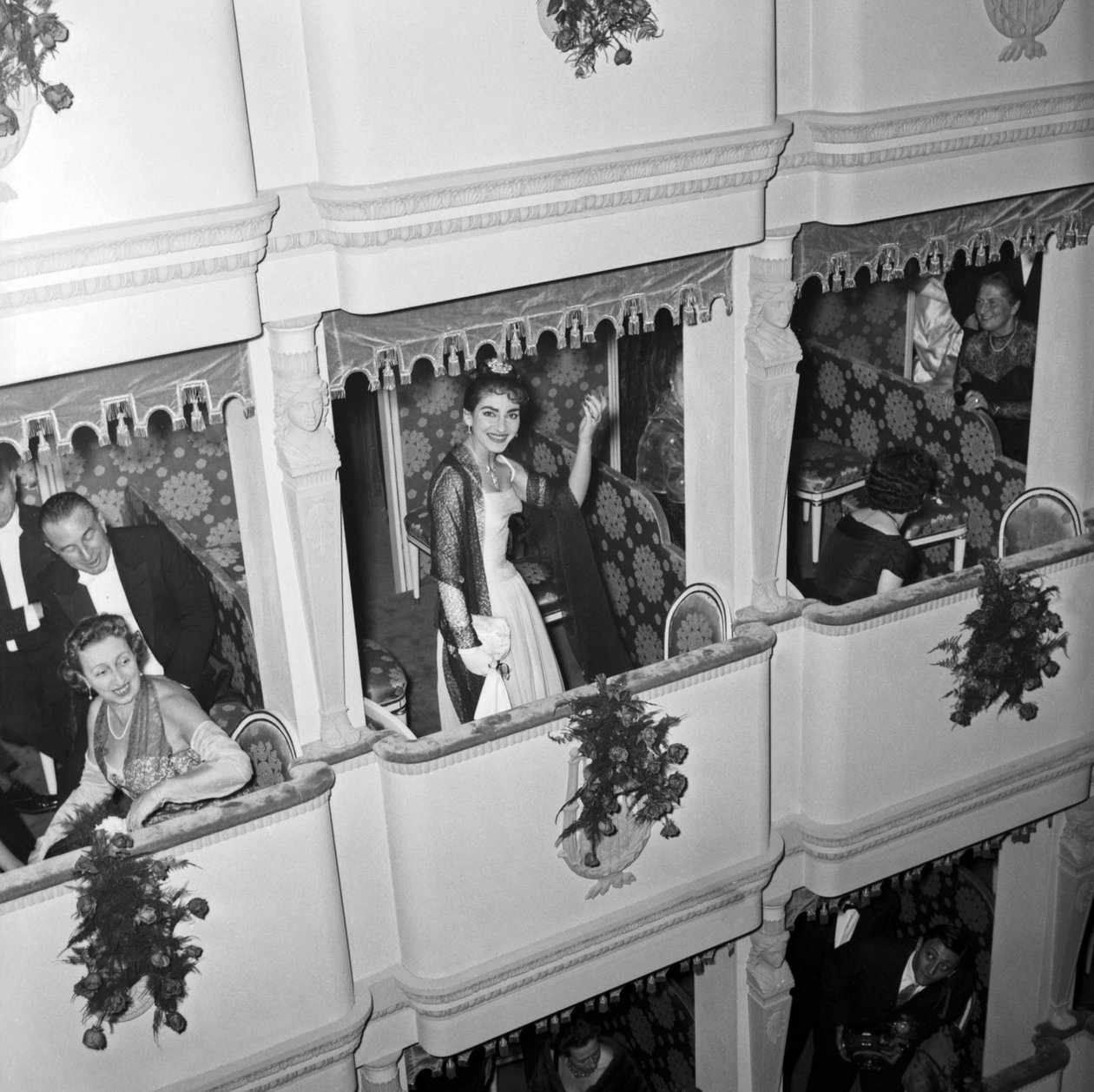 Maria Callas au théâtre Piccola Scala - Alec Hunter