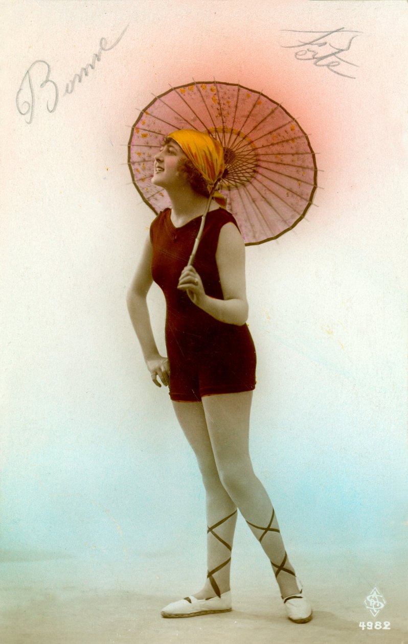 Femmes en maillots de bain, vers début 1900 (carte postale) - Alec Hunter