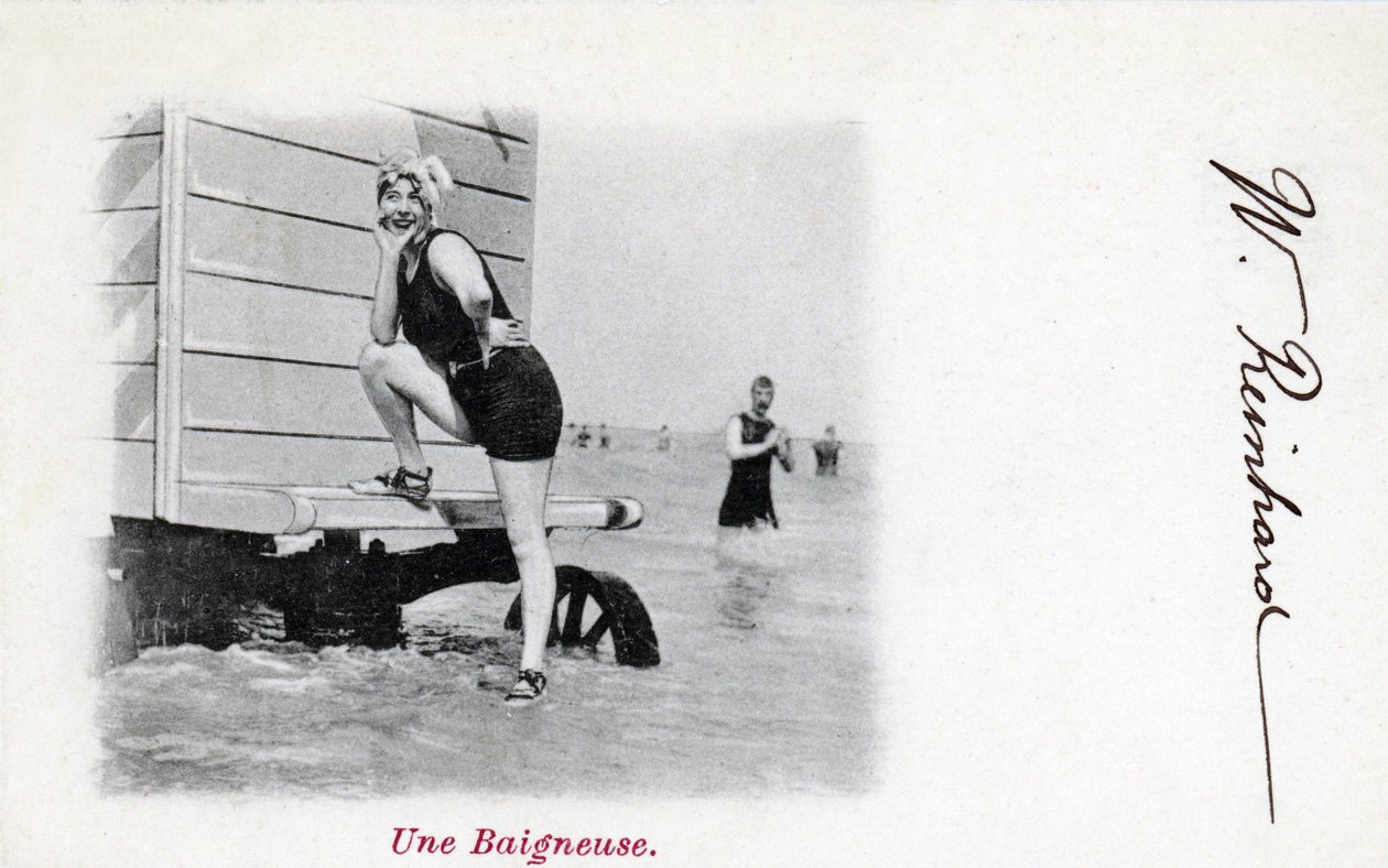 Femmes en maillots de bain, vers début 1900 (carte postale) - Alec Hunter
