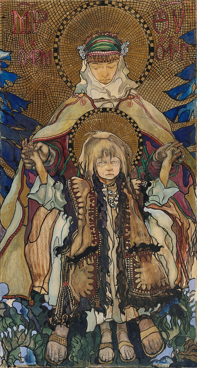 La Madone Hutsule - Kazimierz Sichulski