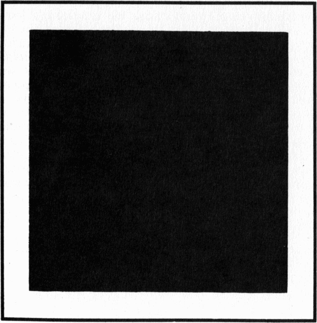 Carré noir - Kazimir Severinovich Malevich