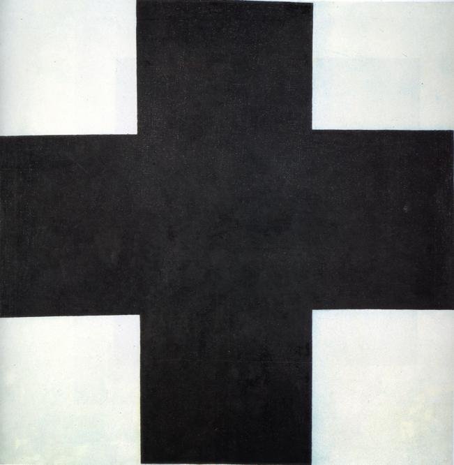 Croix noire - Kazimir Severinovich Malevich