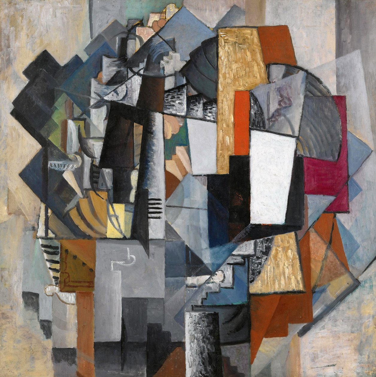 Bureau et pièce - Kazimir Severinovich Malevich