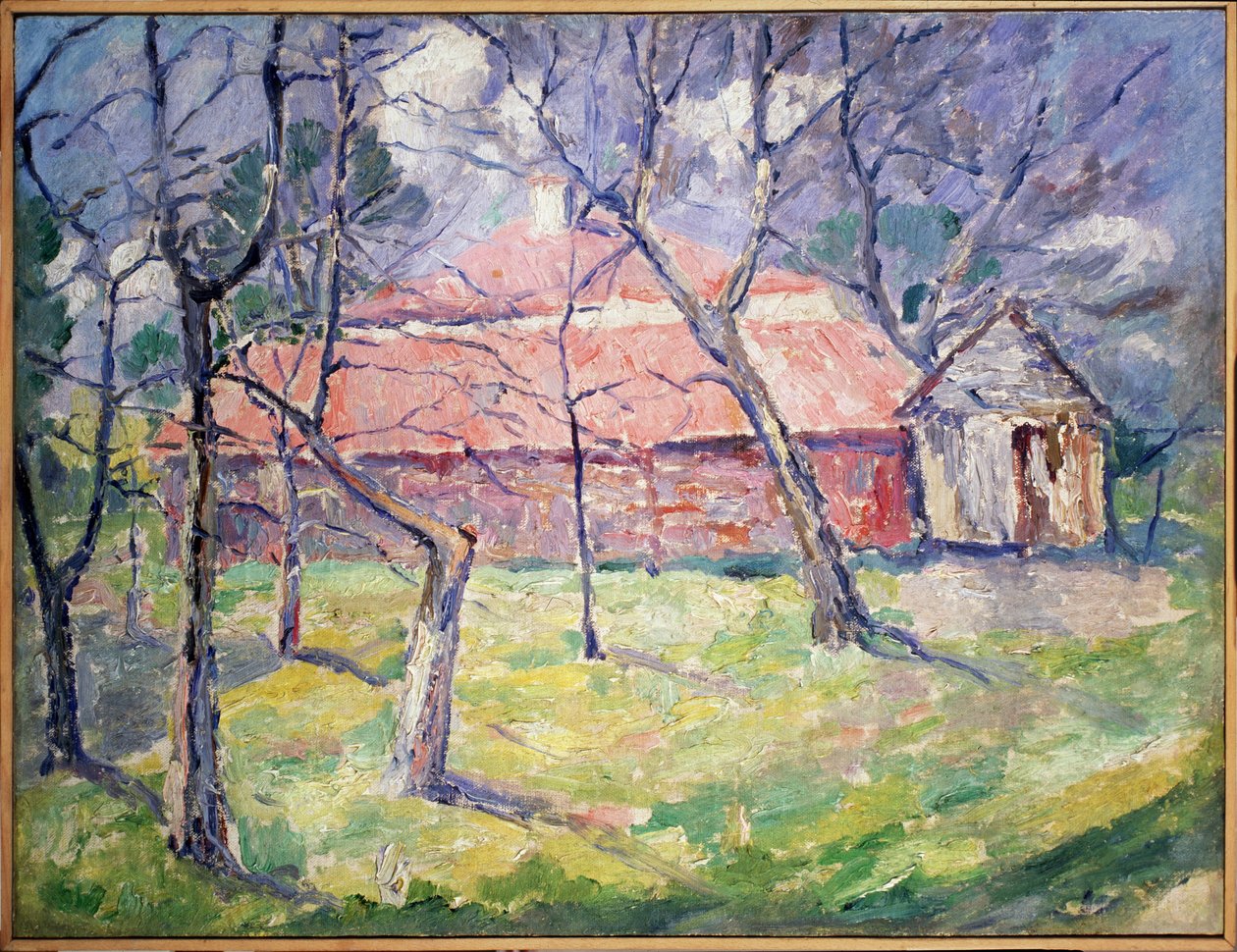 Paysage près de Kiev, Ukraine - Kazimir Severinovich Malevich