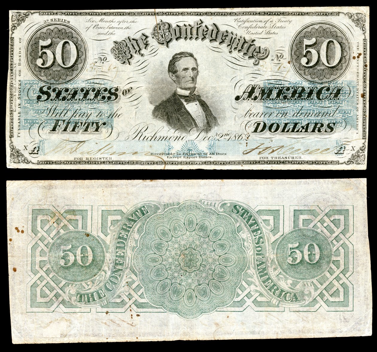 CSA-T50-$50-1862 - Keatinge and Ball
