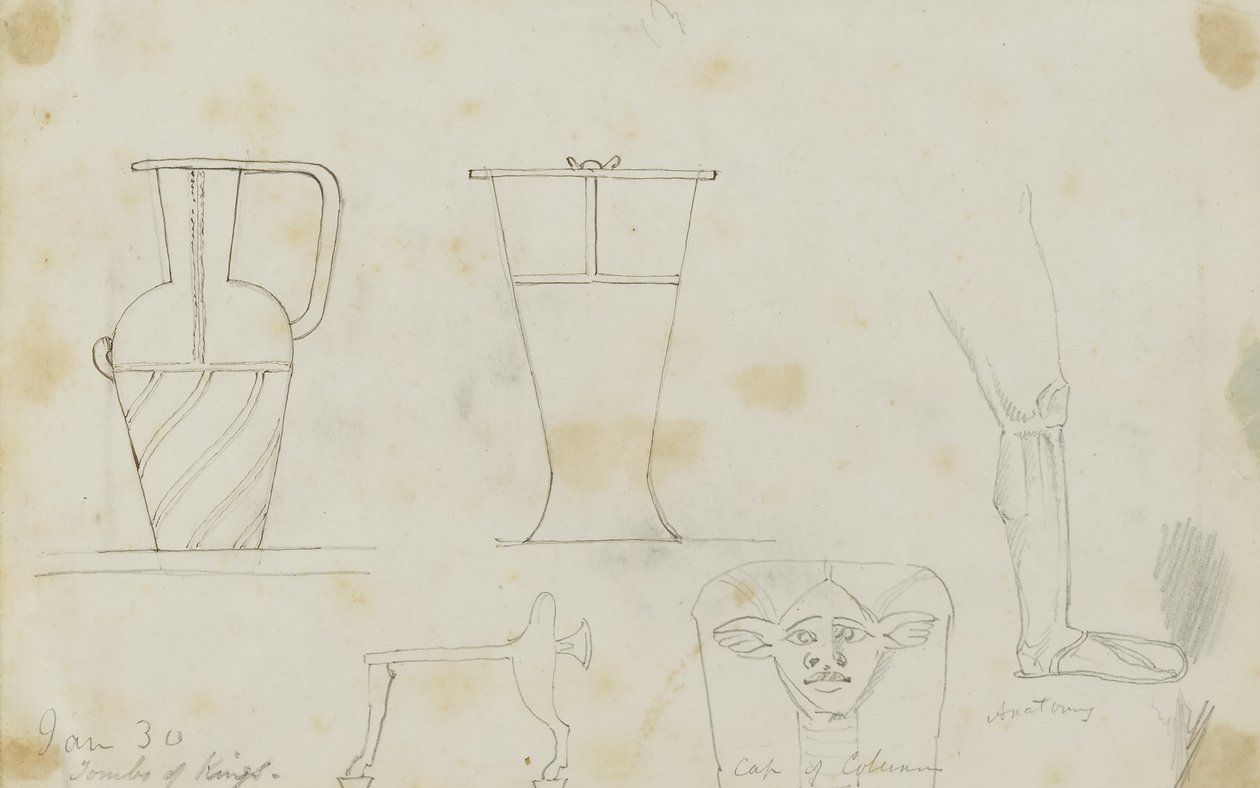 Tombeau des rois, Égypte - Kellogg, Miner Kilbourne