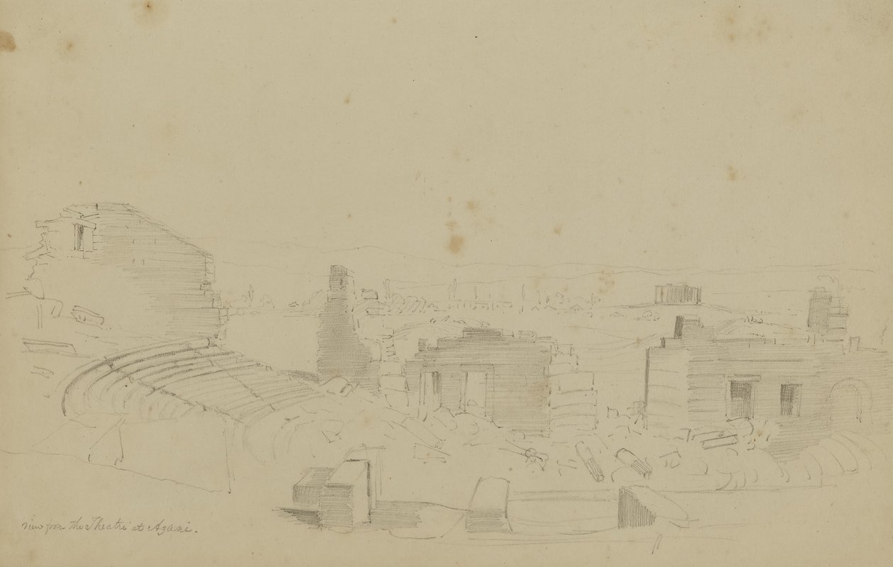 Vue du théâtre d
