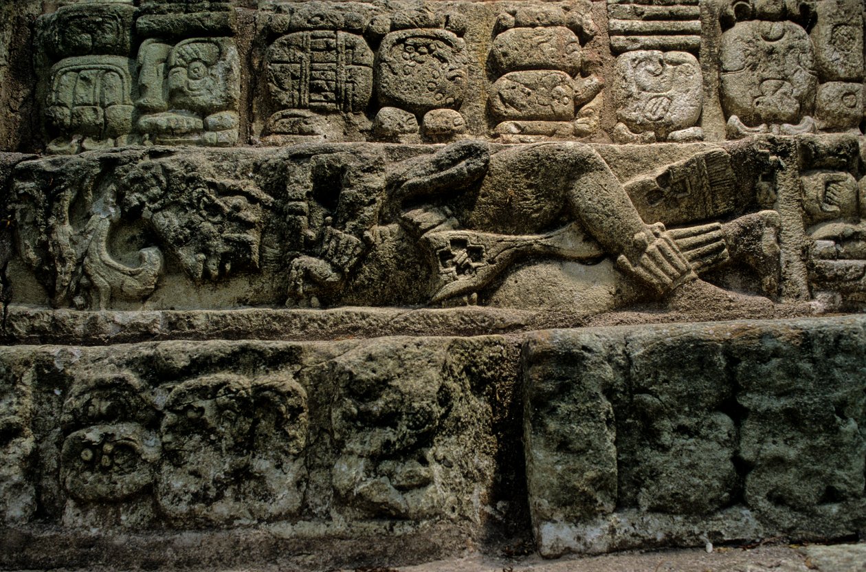 Maya; Copan; Honduras - Kenneth Garrett