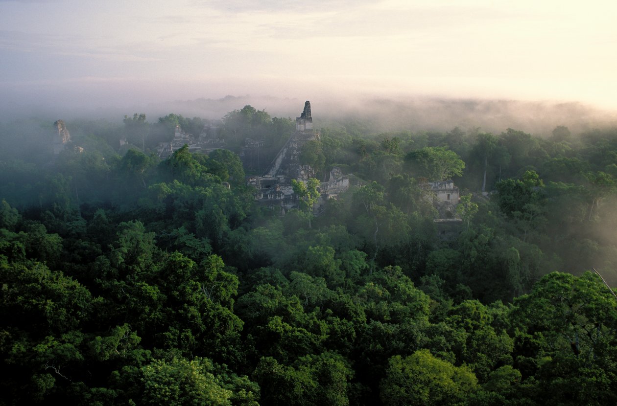 Maya; Tikal; Guatemala - Kenneth Garrett