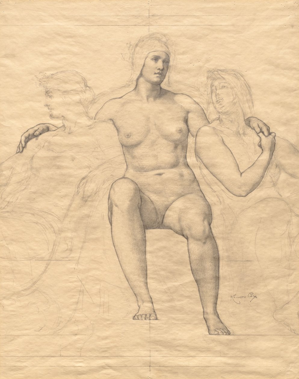Figures Féminines Allégoriques - Kenyon Cox
