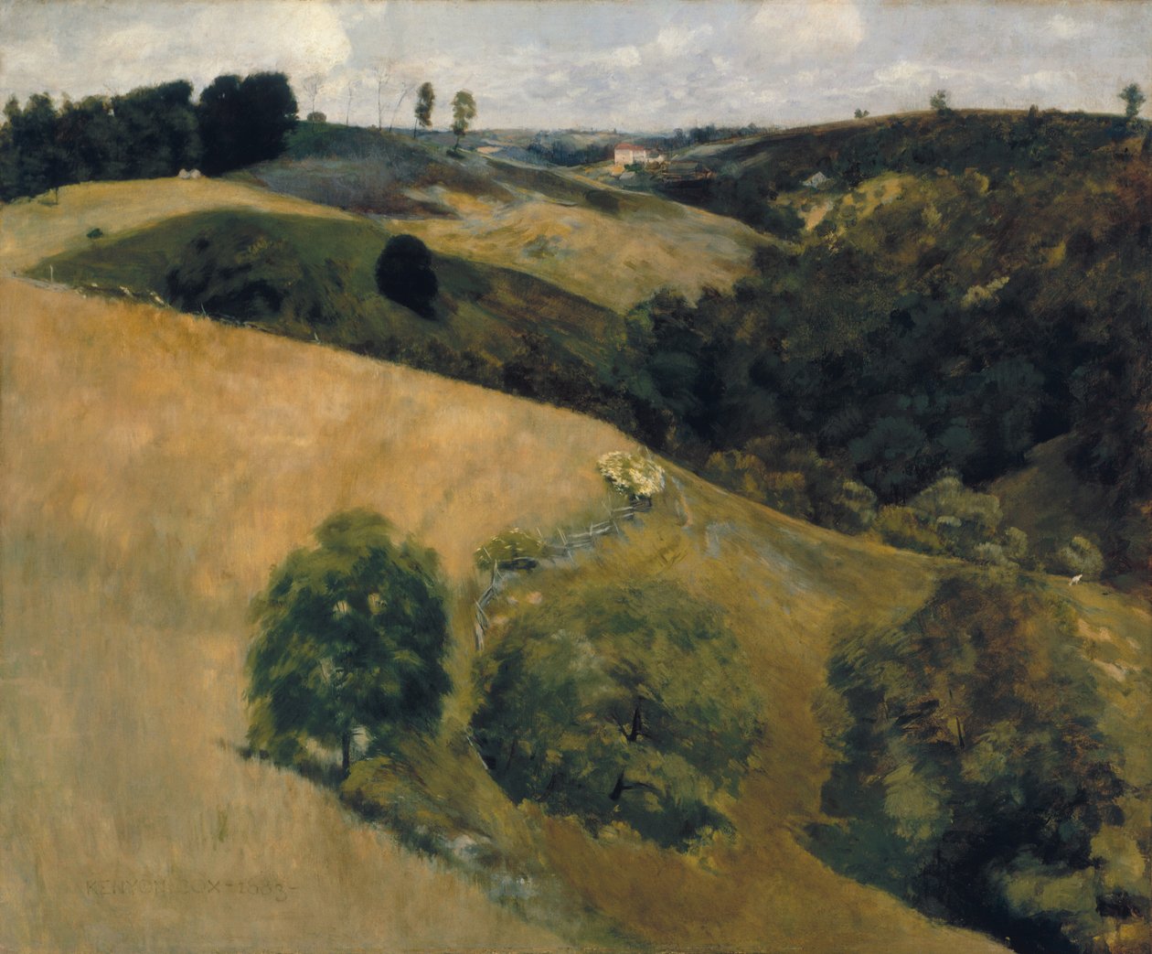 Ombres volantes, 1883 - Kenyon Cox