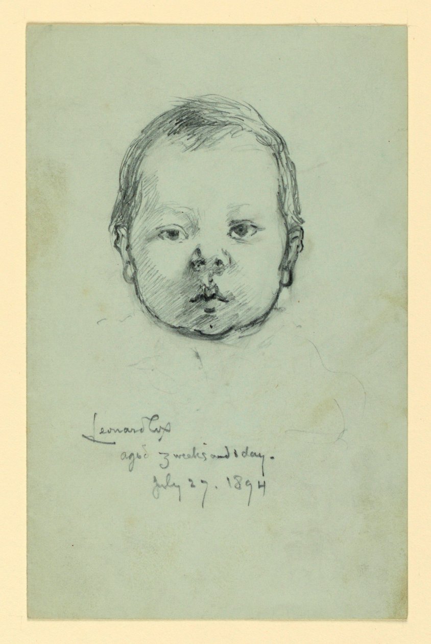 Portrait de Leonard Cox - Kenyon Cox