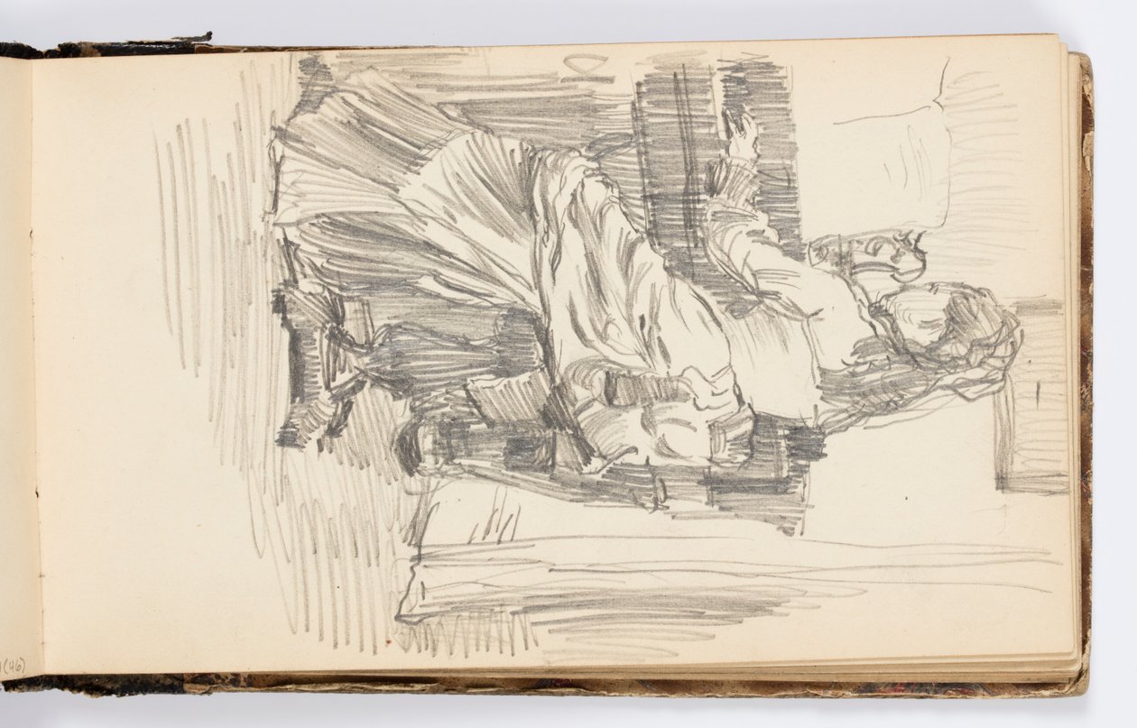 Page de carnet de croquis - Kenyon Cox