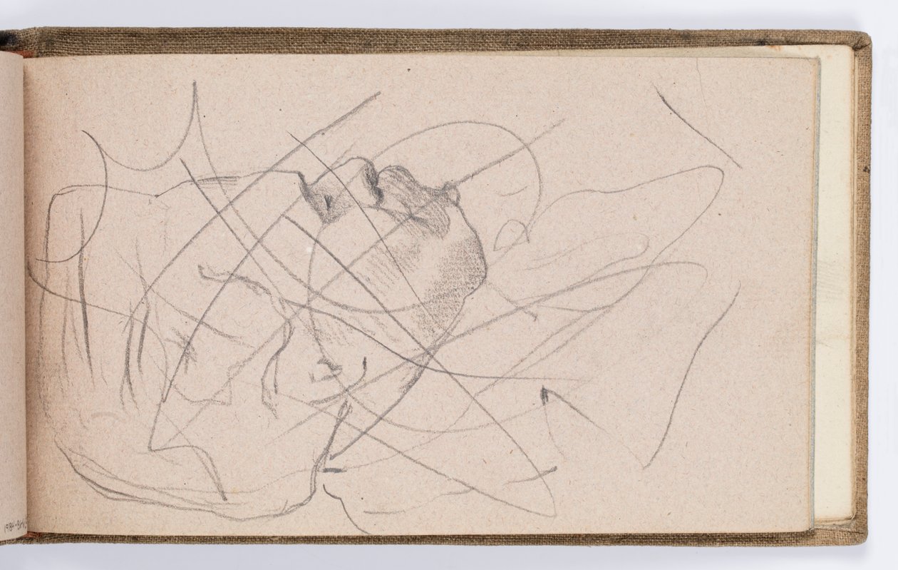 Page de Carnet de Croquis: Portrait d