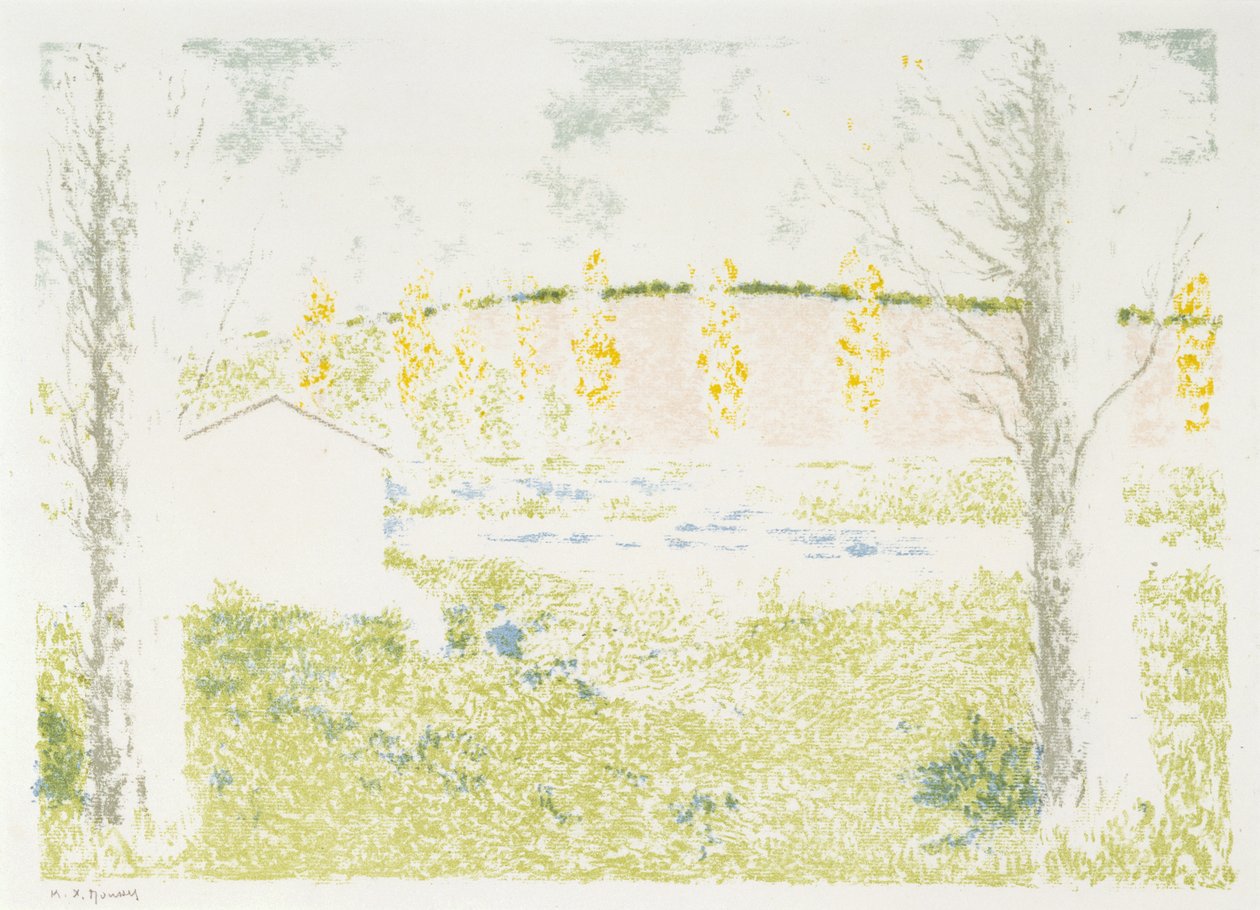 Paysage avec une maison - Ker Xavier Roussel