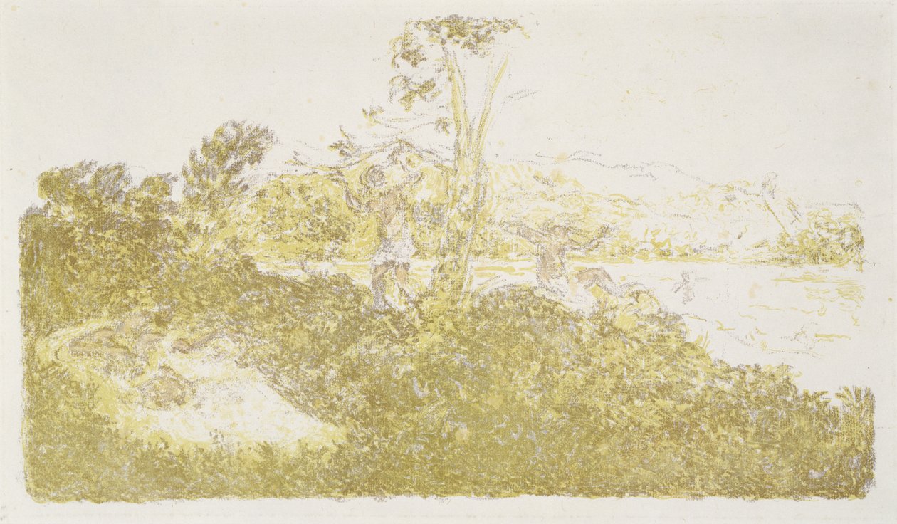 Personnages au bord de la mer, c. 1900 - Ker Xavier Roussel