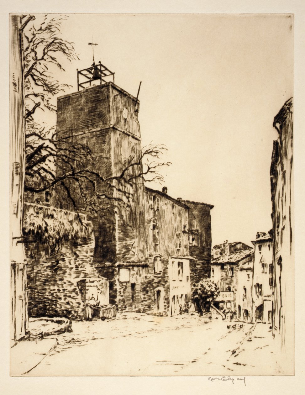 Le clocher - Kerr Eby