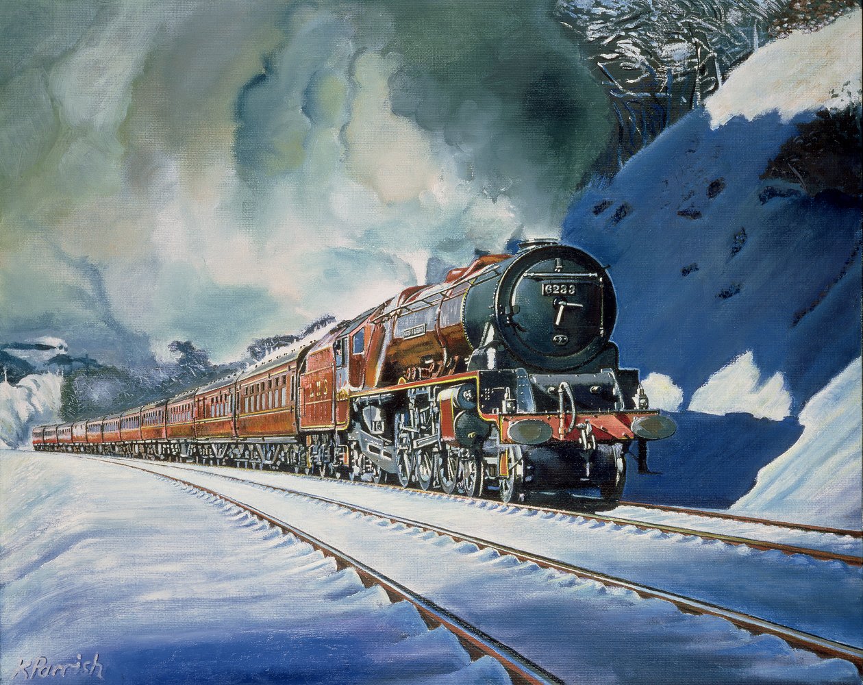 Duchesse en Défi - Kevin Guild of Railway Artist Parrish