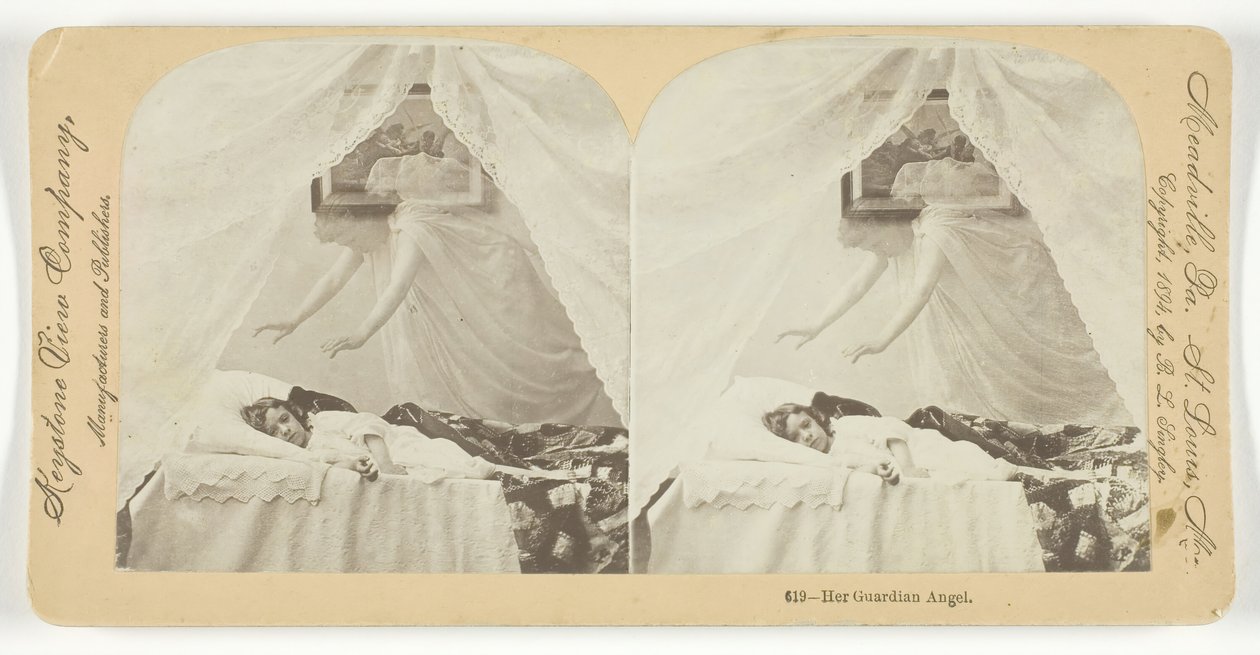 Son ange gardien, 1894 - Keystone View Company
