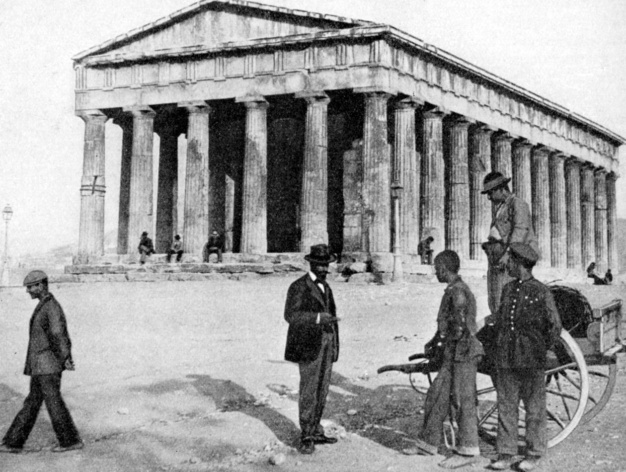 Le Théséion à Athènes, Grèce, 1922 - Keystone View Company