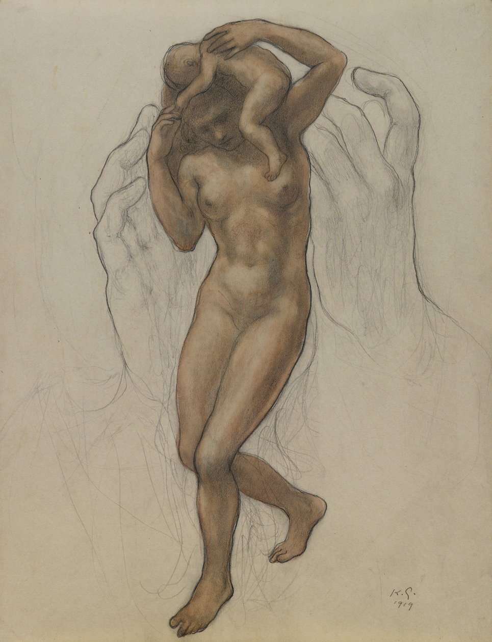 Le Fardeau, 1919 - Khalil Gibran