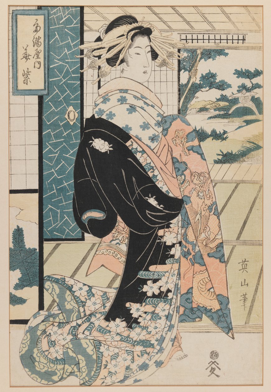 Bijin - Kikukawa Eizan