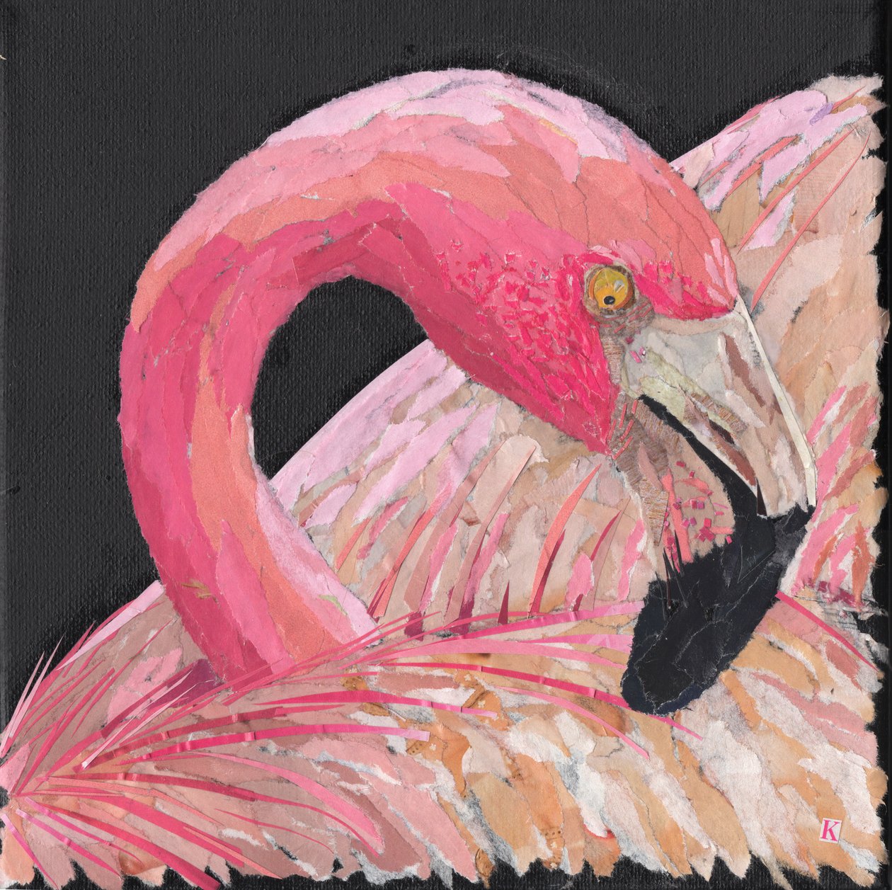 Flamant rose - Kirstie Adamson