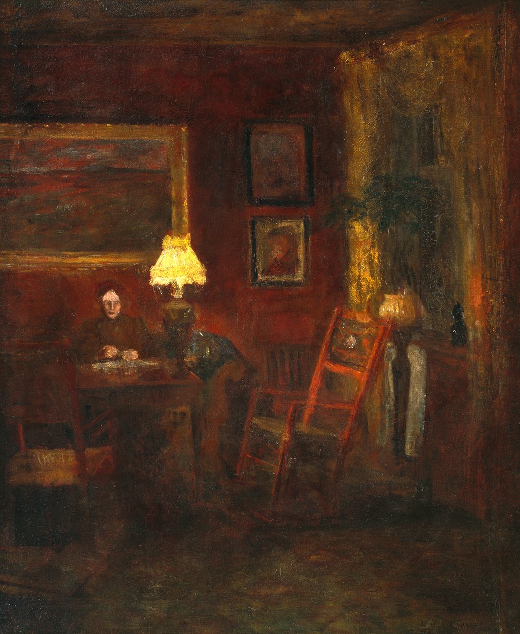 Femme à l