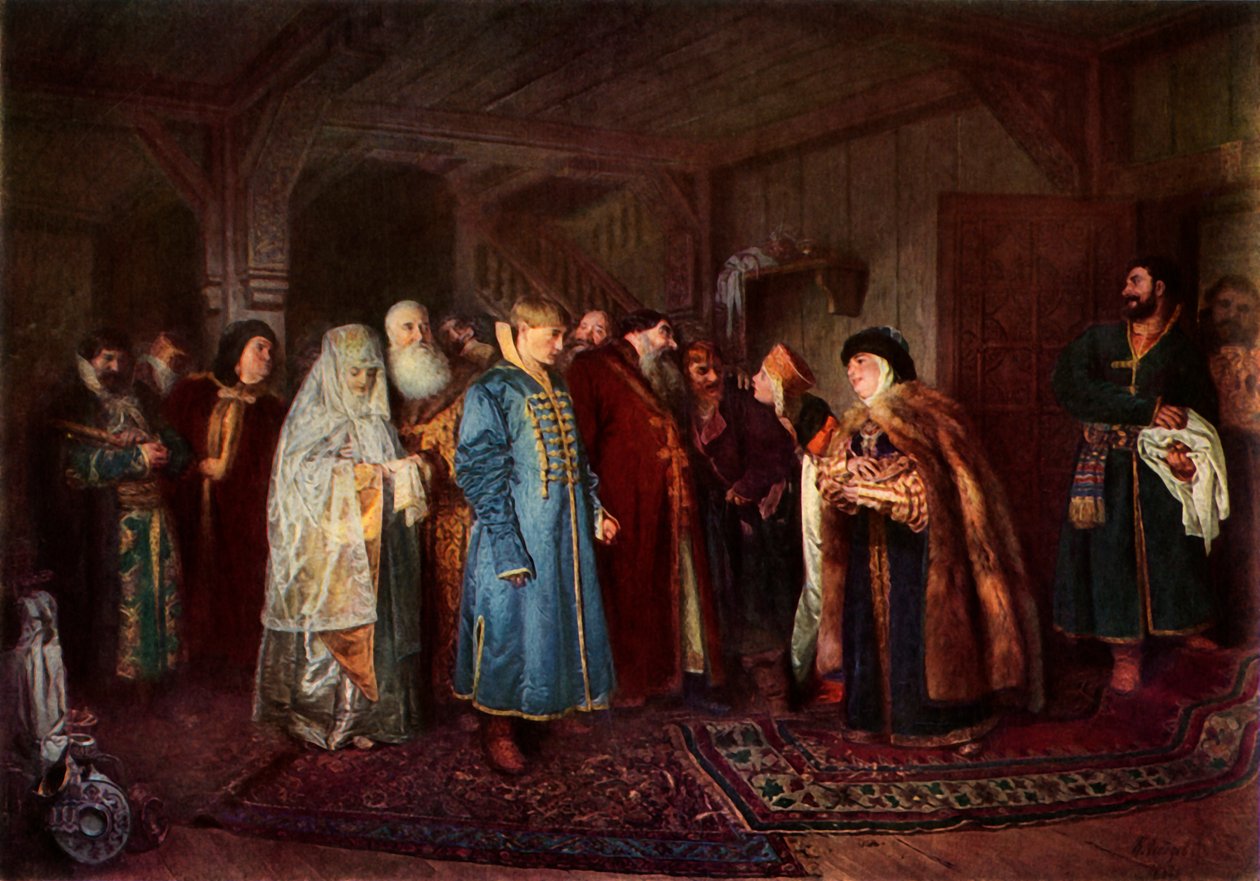 Un mariage boyard - Klavdi Vasilevich Lebedev