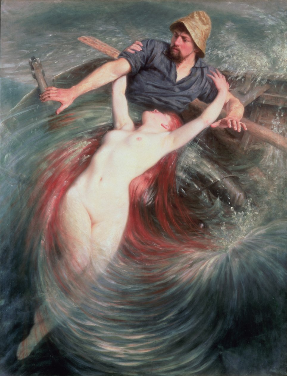 Le pêcheur et la sirène - Knut Ekvall