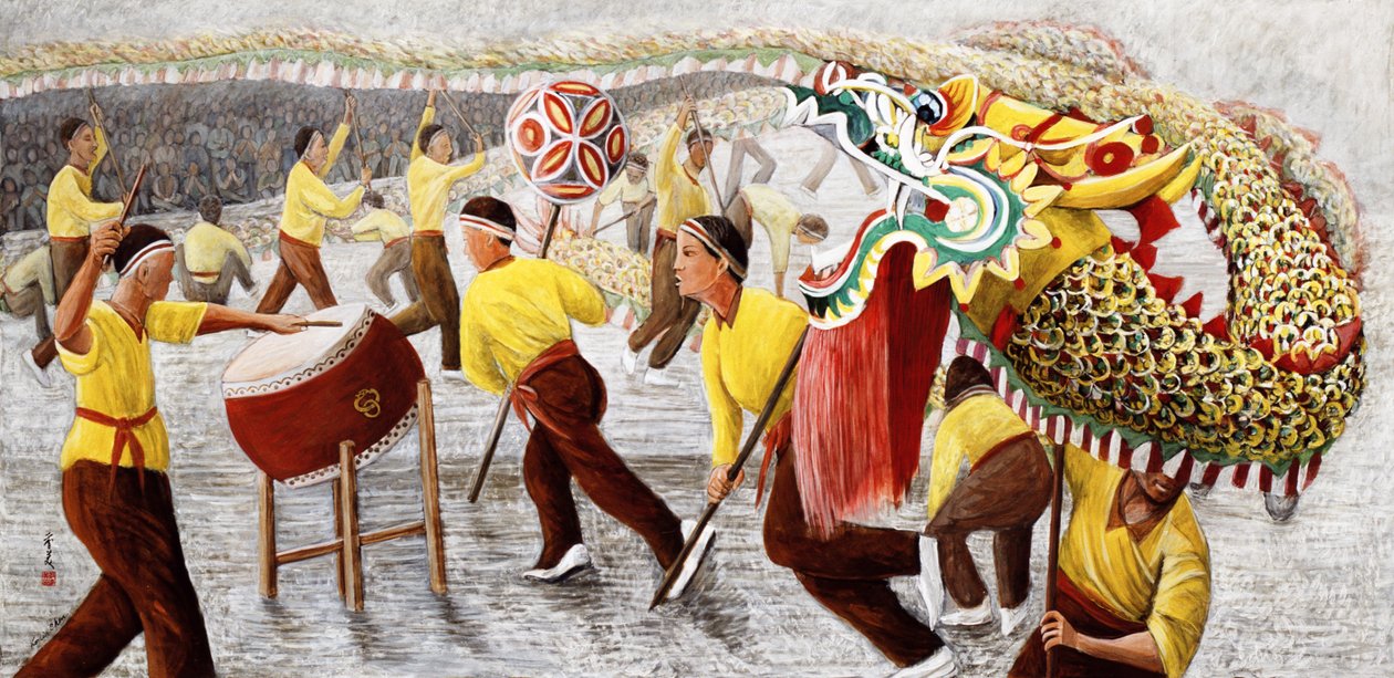 Festival du dragon, 1996 - Komi Chen