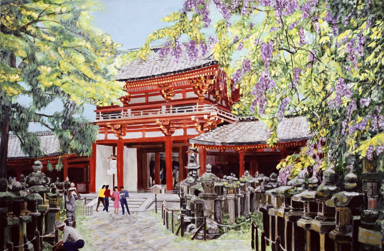 Quand les glycines fleurissent, 1989 - Komi Chen