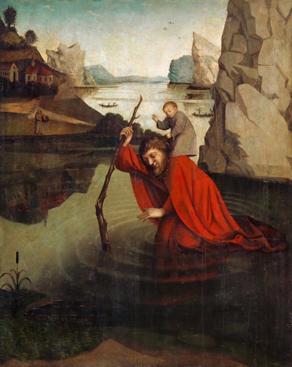 Saint Christophe portant l