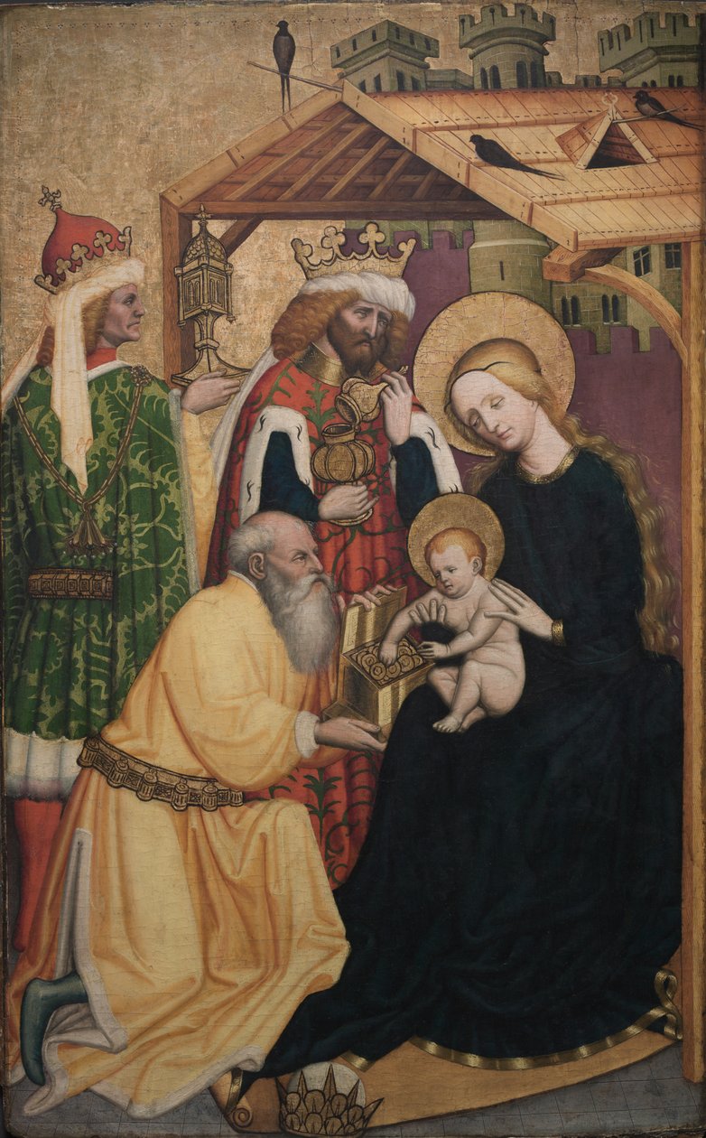 Adoration des Mages, début des années 1440 - Konrad Laib