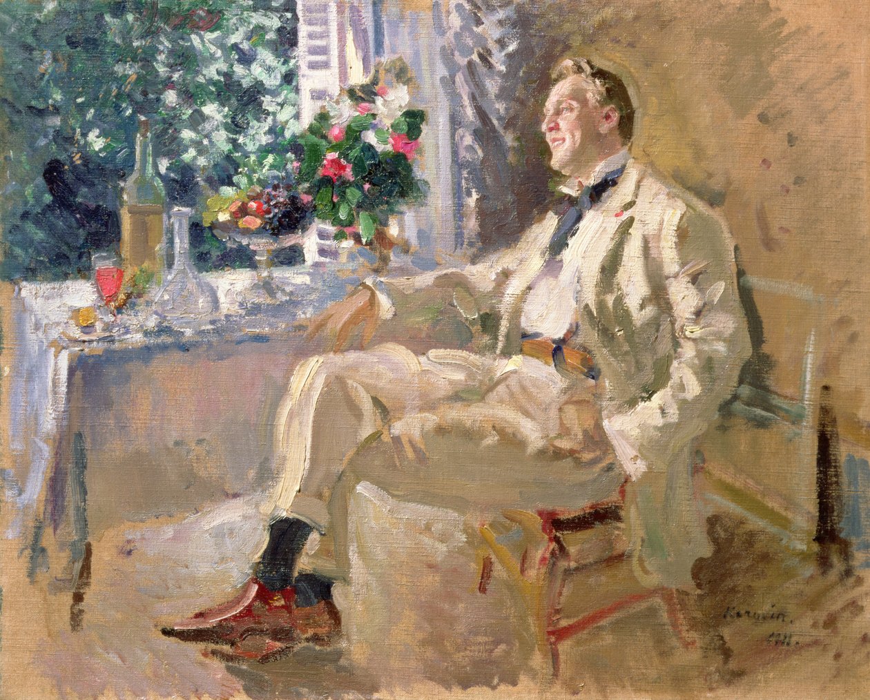 Portrait du chanteur d