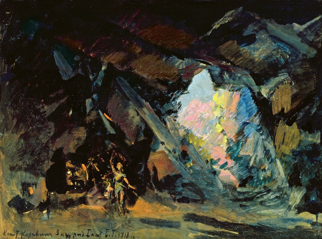 Décor de scène pour l