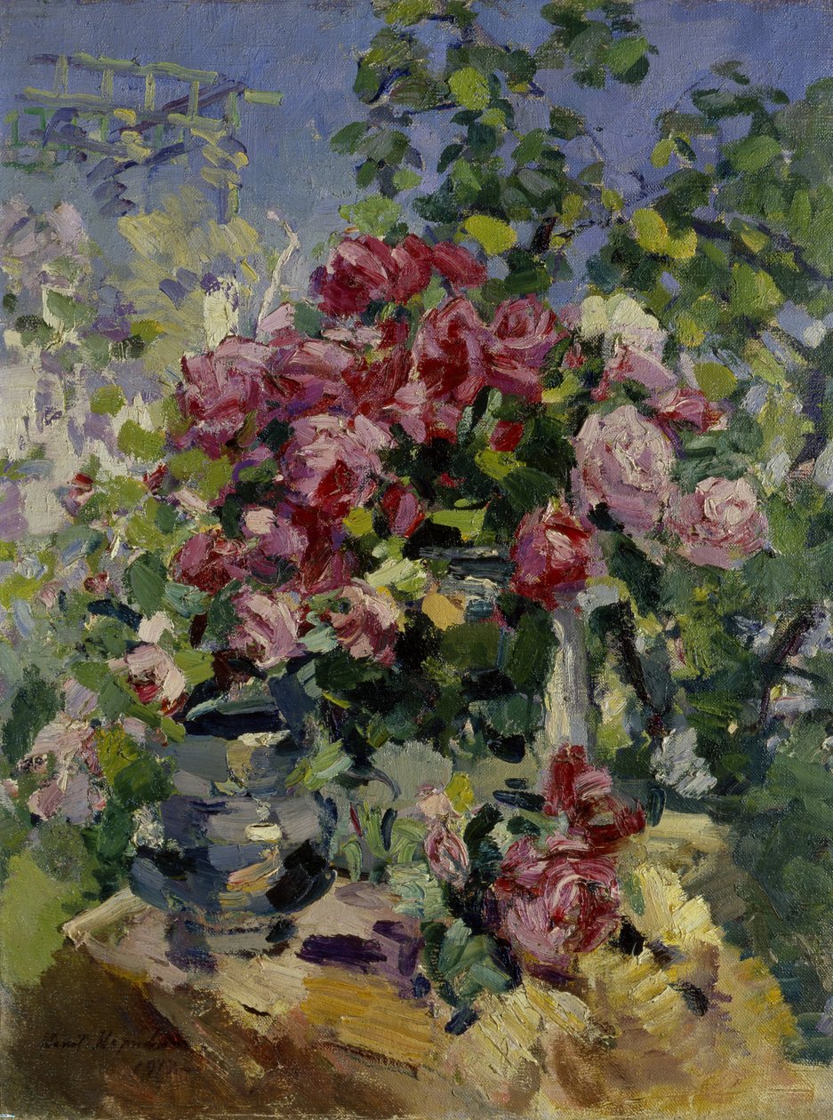 Roses, 1917 - Konstantin Alekseevich Korovin