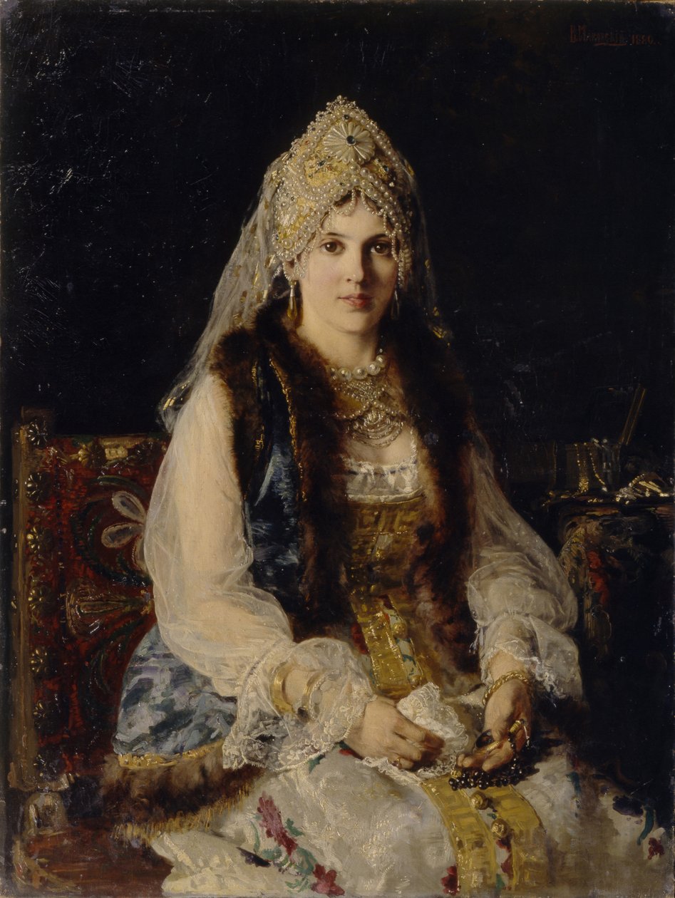 Femme de boyard, 1880 - Konstantin Egorovich Makovsky