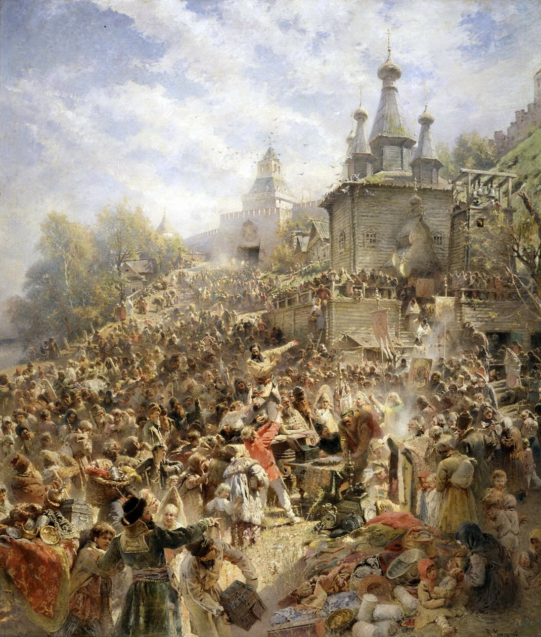 Appel de Minin - Konstantin Makovsky
