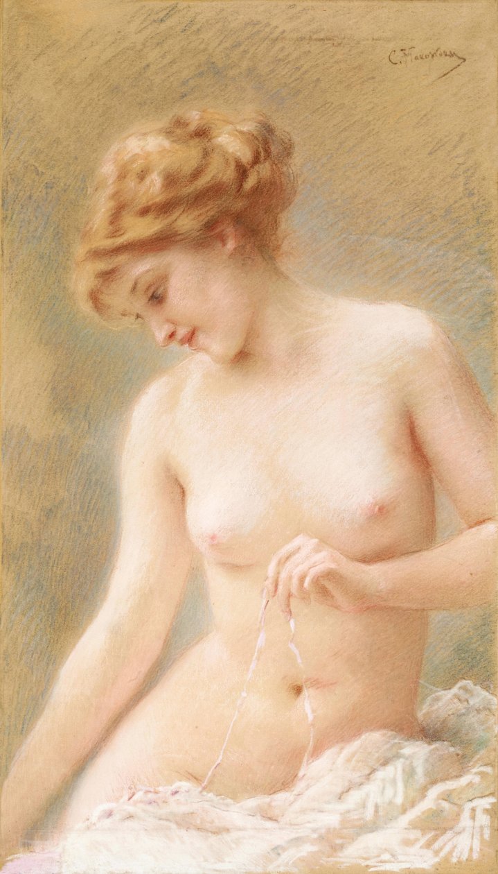 Assis nu - Konstantin Makovsky