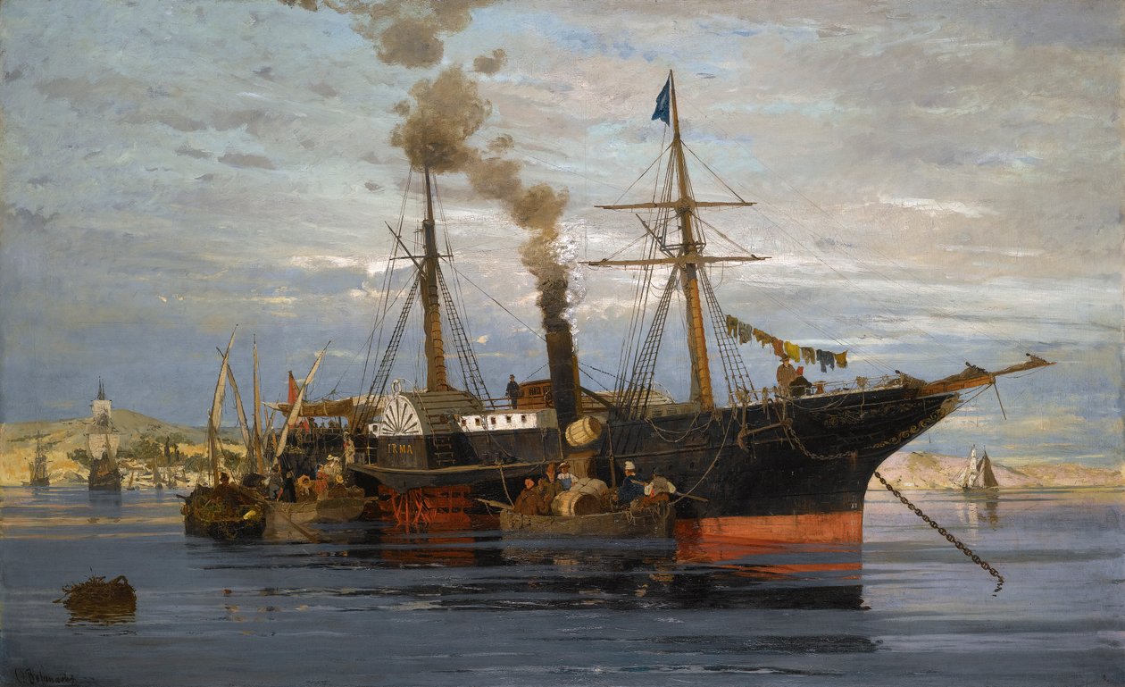 Le départ - Konstantinos Volanakis