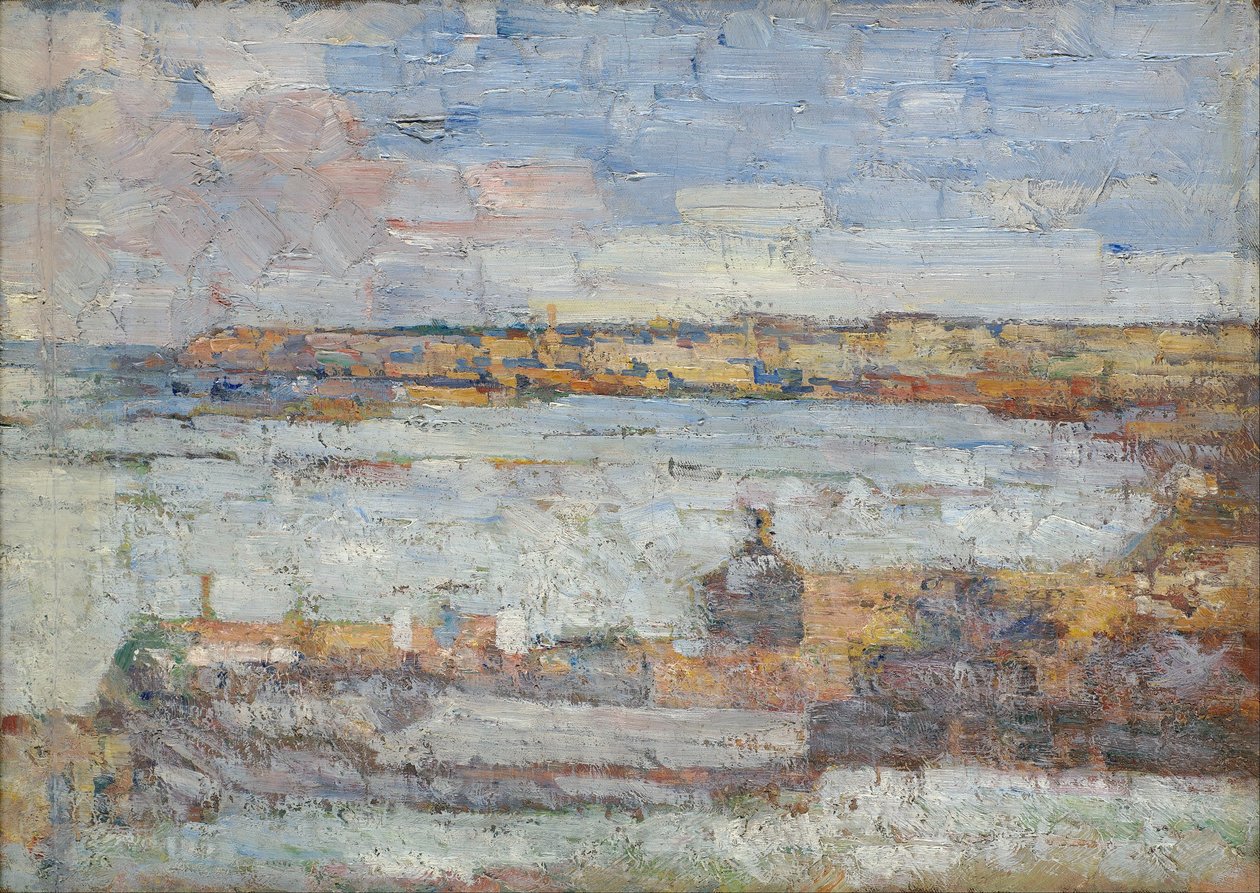 Vue de Belgrade - Kosta Miličević