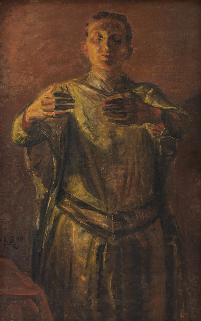 Lady Macbeth. Étude - Kristian Zahrtmann