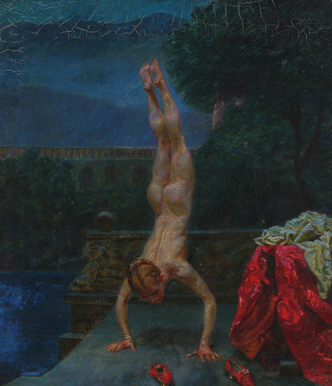 Suzanne au bain - Kristian Zahrtmann