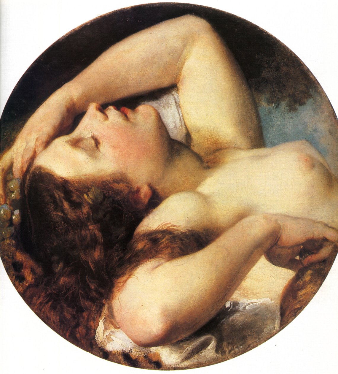 Bacchante endormie - Károly Brocky