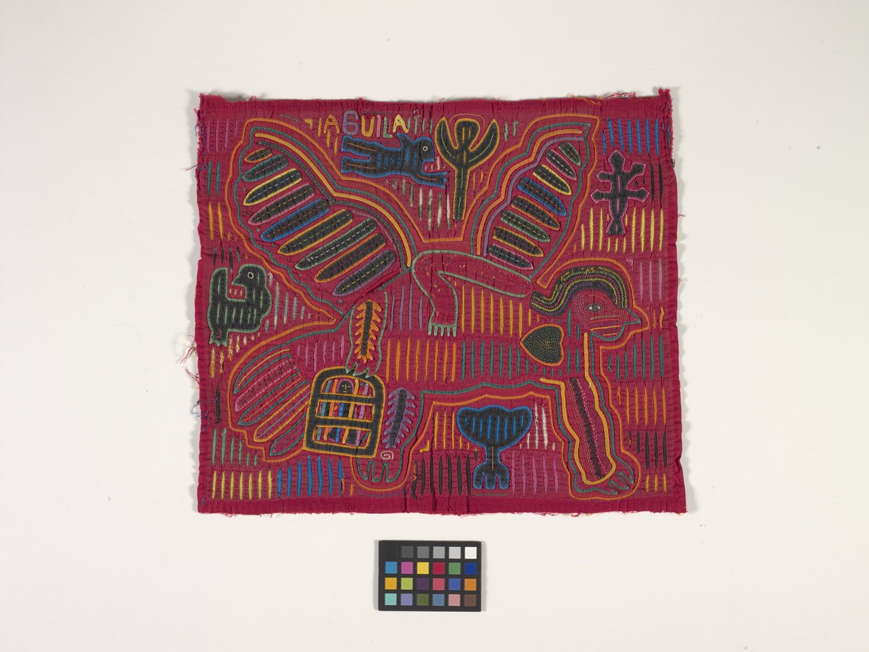 Panneau de chemise (Mola) - Kuna Indian Culture
