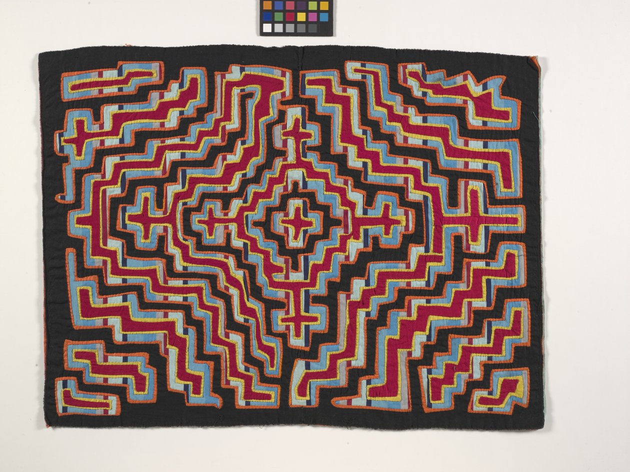 Panneau de chemise (Mola) - Kuna Indian Culture