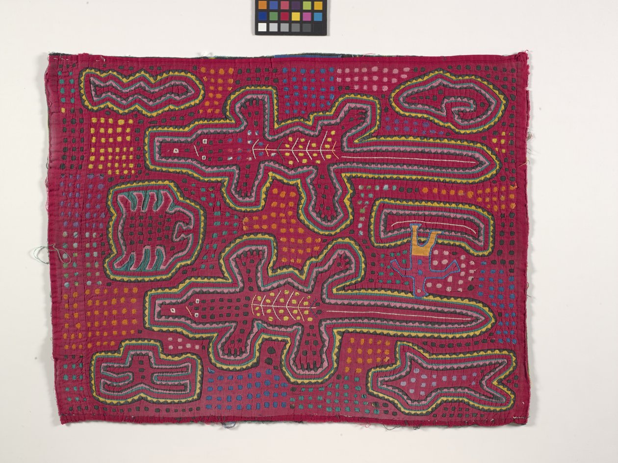 Panneau de chemise (Mola) - Kuna Indian Culture