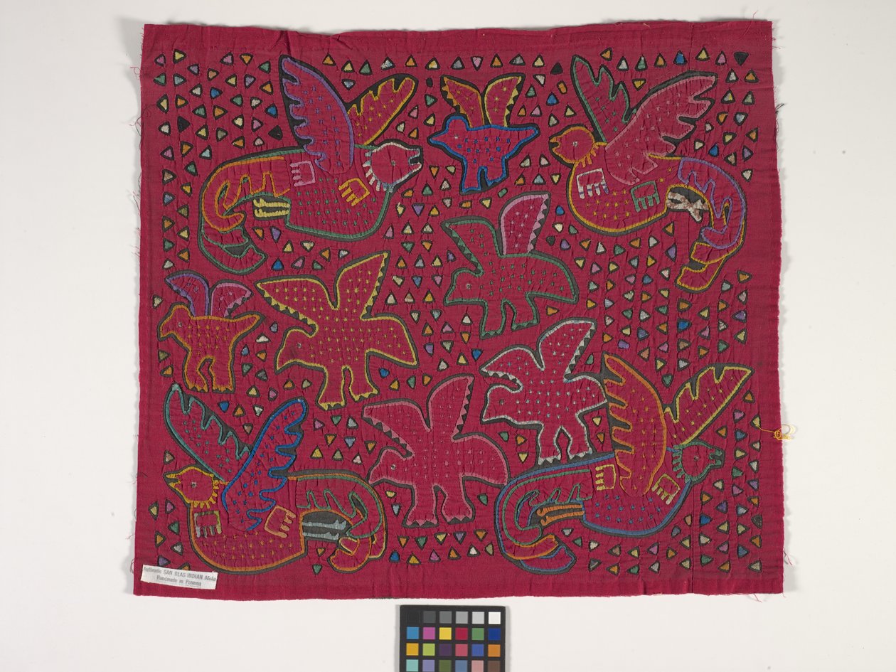 Panneau de chemise (Mola) - Kuna Indian Culture